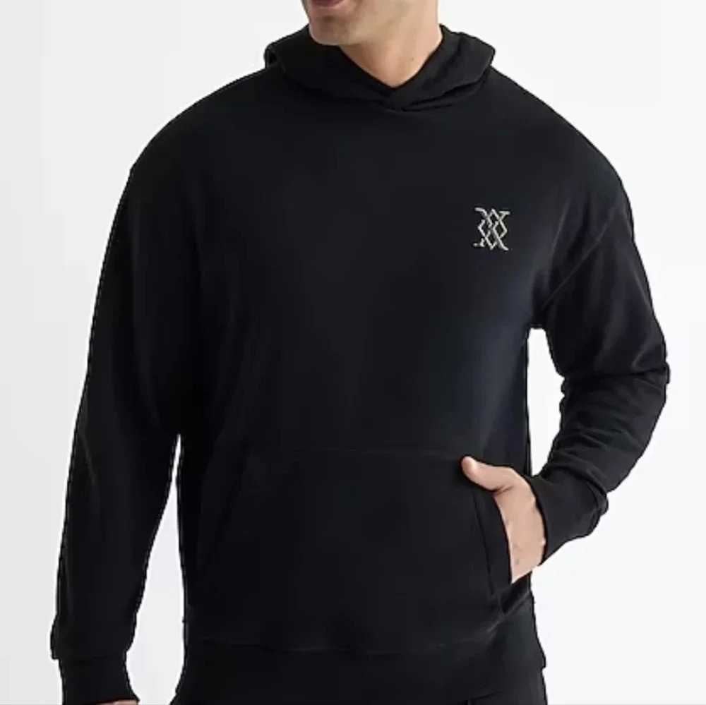 Express X Logo Graphic Hoodie